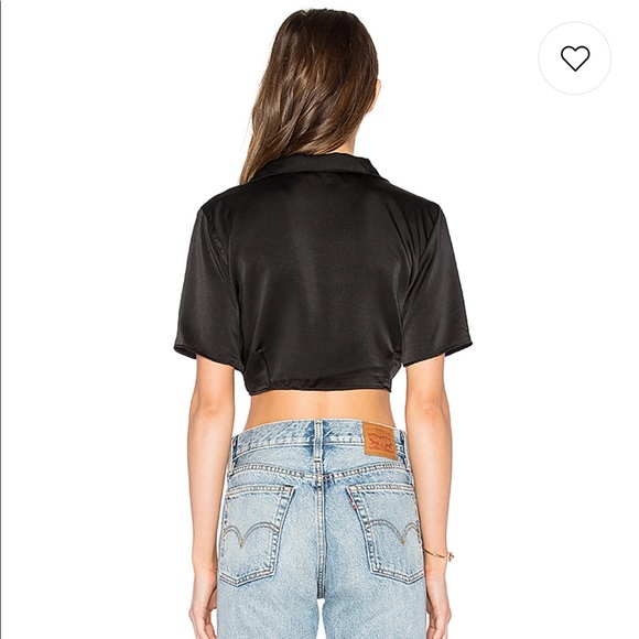 Motel Pilar Satin Blouse - Picture 2 of 4